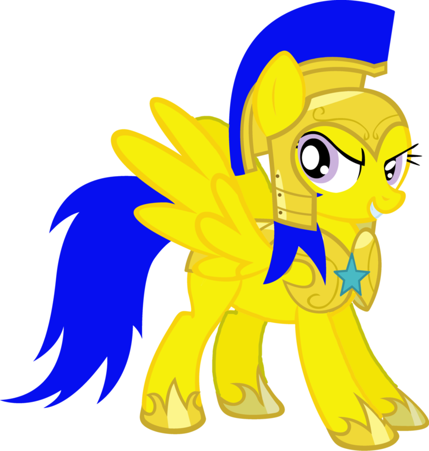 Royal Guard Cloud Spark By Offical Lunaflaire - Mlp Royal Guard Female (871x917), Png Download
