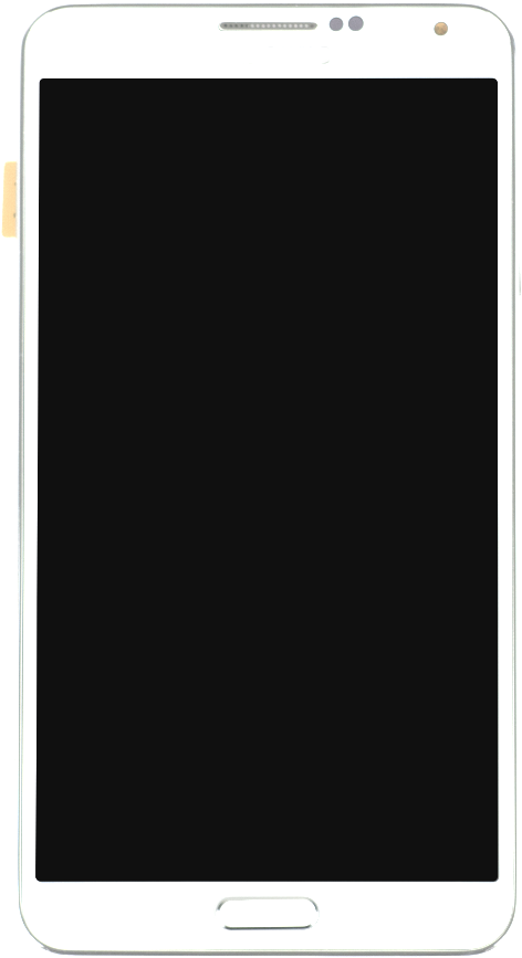 Samsung Galaxy Note 3 N900a N900t White Display Assembly - Motorola Png Phones White (1200x1200), Png Download