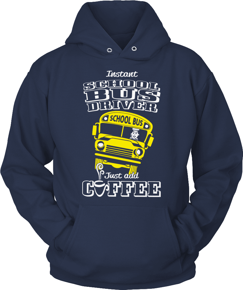 School Bus Driver T-shirt Design - Pit Bull Hoodie. Perfect Gift For Your Dad, Mom, Boyfriend, (1000x1000), Png Download