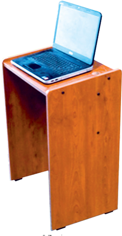 205, Laptop Desk - Plywood (525x525), Png Download