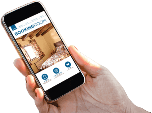 Hand With Mobile - Mobile App (600x401), Png Download