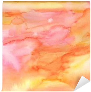 Abstract Watercolor Background Self-adhesive Wall Mural - Mural (400x400), Png Download