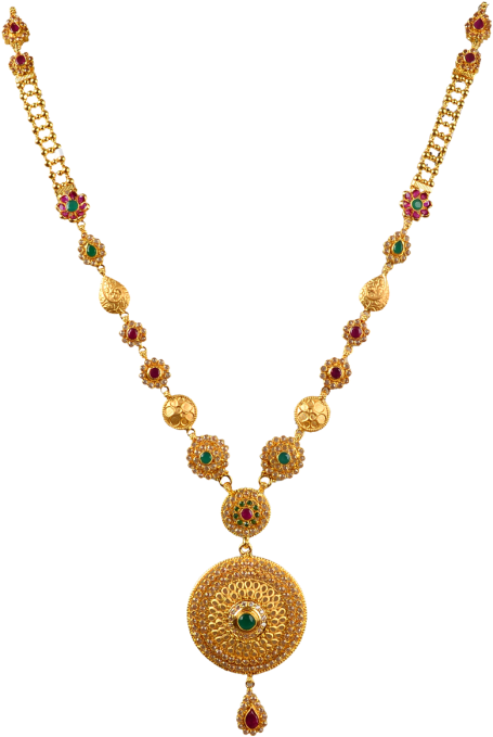 Png Gold Chain Designs Vector Library - Png Gold Long Necklace Designs (511x700), Png Download
