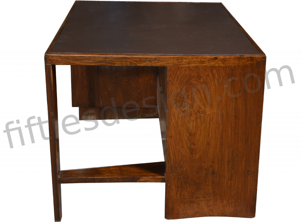 Pierre Jeanneret Office Table - End Table (1000x894), Png Download