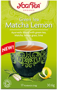 Yogi Tea Green Tea Matcha Lemon Organic 17 Tea Bags - Yogi Tea Matcha Lemon (350x350), Png Download