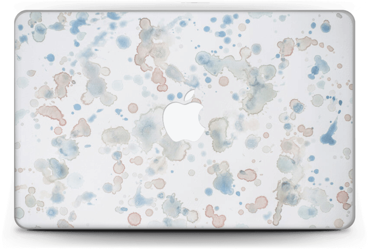 Lovely Watercolor Splash Skin For Your Laptop - Tablet Computer (800x515), Png Download