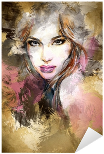 Beautiful Woman Face - Никотин. «исповедь» Курильщика [book] (400x400), Png Download