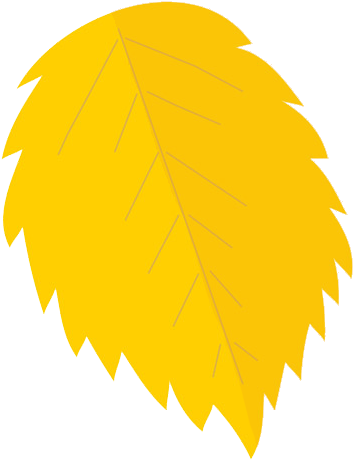 Foliage Clipart Yellow Leaf - Yellow Fall Leaf Clip Art (381x486), Png Download