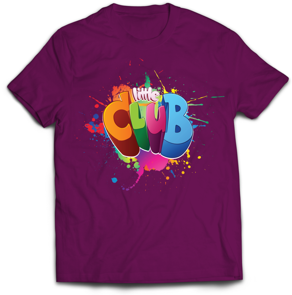 Little Club Splash Tee (1000x969), Png Download