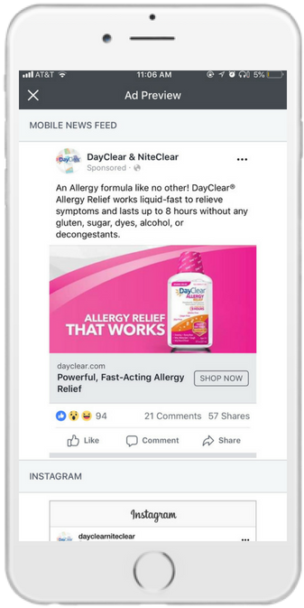 Social Media Advertising Services - Instagram (364x706), Png Download