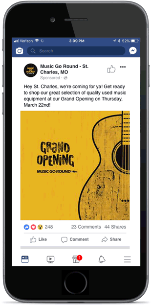 Mgr Fb Instagram Boost Ad - Smartphone (350x662), Png Download