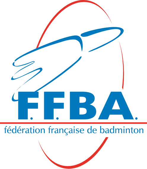 Fédération Française Badminton Logo 1994 - Fédération Française De Badminton (496x572), Png Download