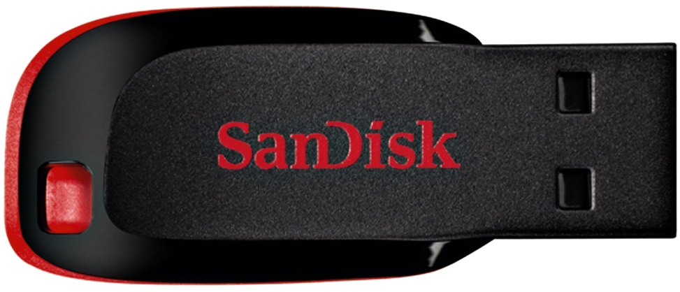 Pen Drive Png Image Background - Sandisk 32gb Cruzer Blade Usb 2.0 Pen Drive. (1024x1024), Png Download