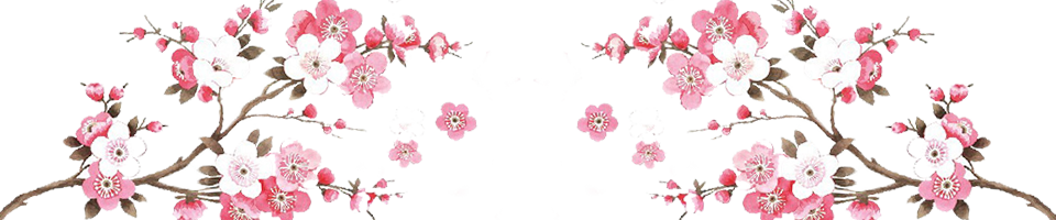 960200 W=960&h=200 - Cherry Blossoms Border Png (960x200), Png Download