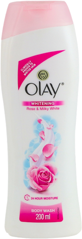 Olay Rose Milk Body Wa - Milk (600x600), Png Download