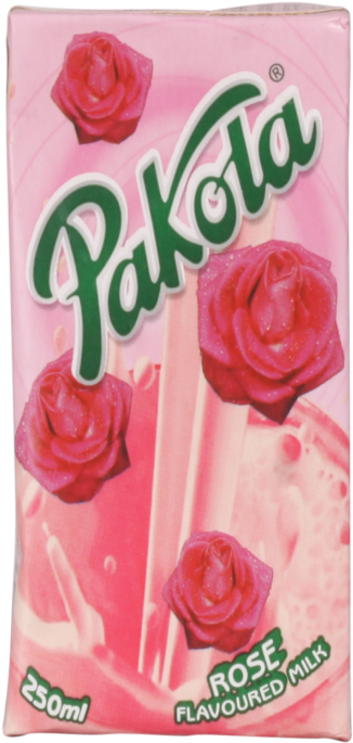 Pakola Rose Flavour Milk 250ml - Pakola Flavoured Milk Pakistan (550x684), Png Download
