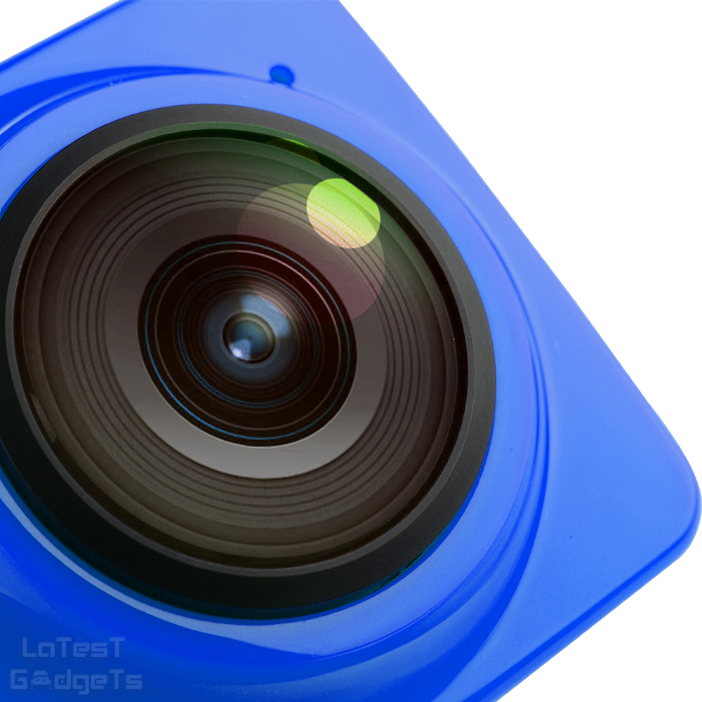 Video Camera Lens Png Download - Blue (1000x1000), Png Download