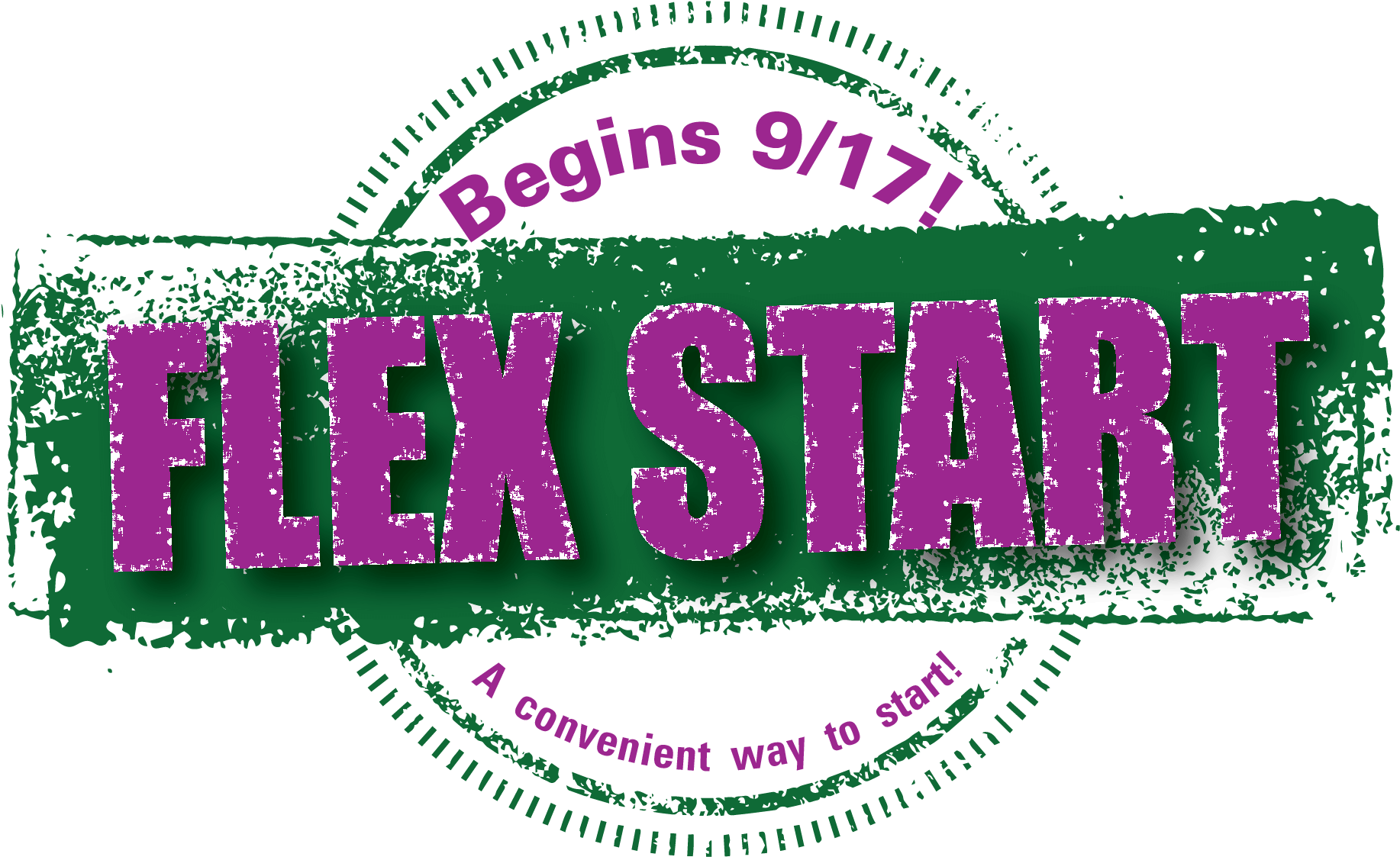 Flex Start Option Begins September - September 17 (1876x1122), Png Download