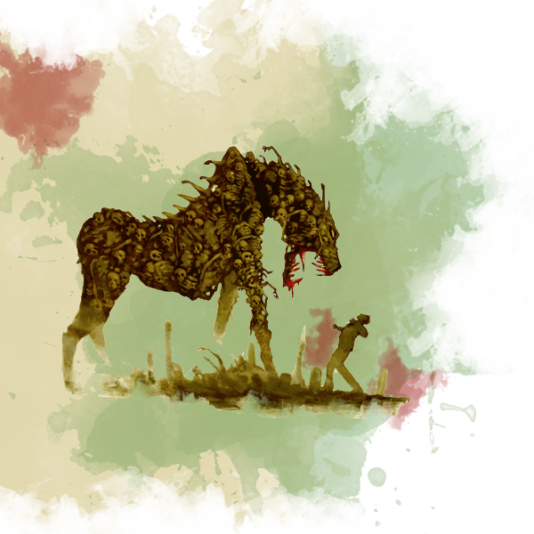 Charnel Hound (600x600), Png Download