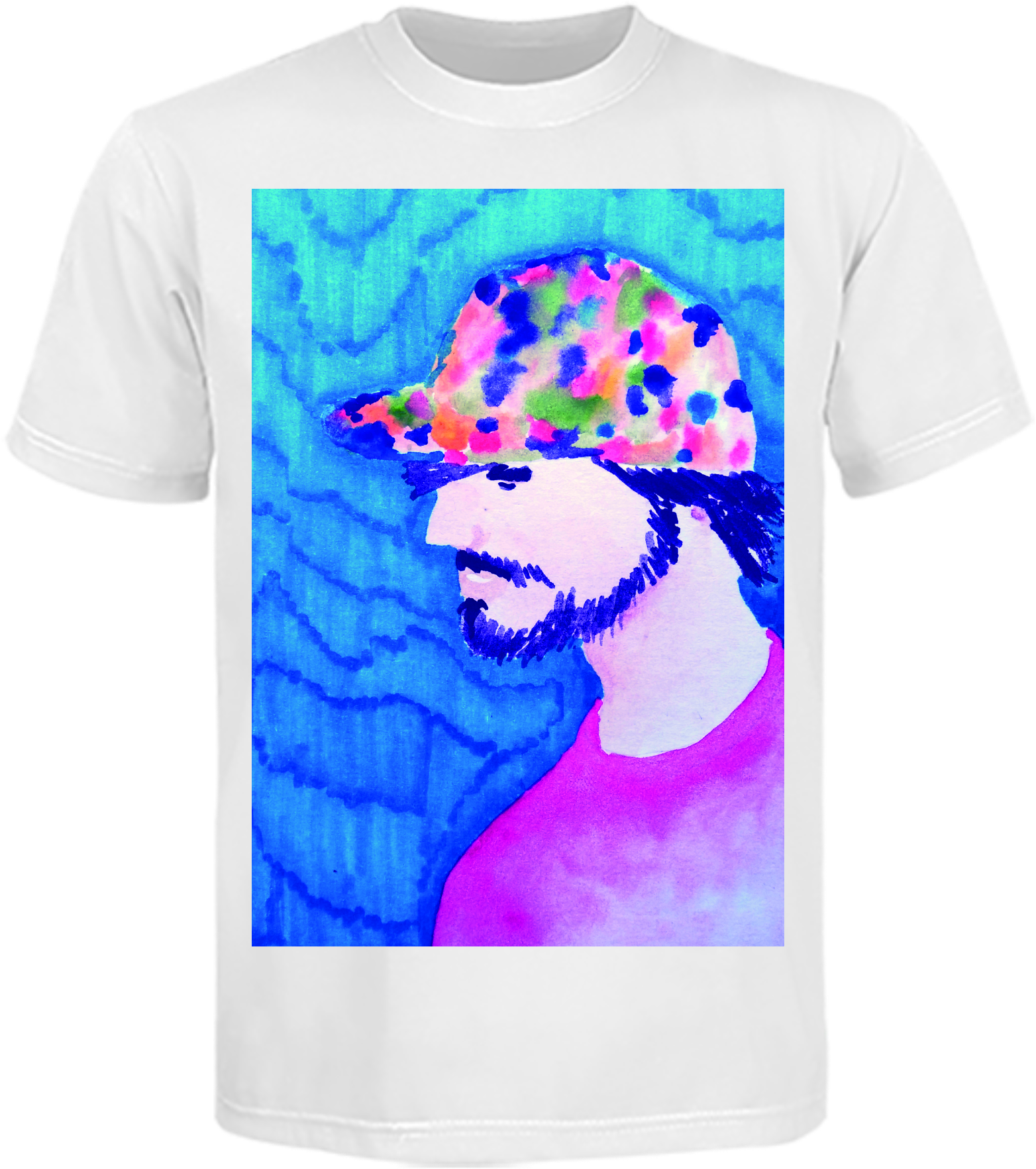 Real Men Wear Pink - Cartoon (1800x2400), Png Download