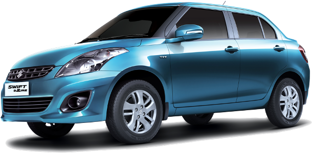Suzuki Swift Dzire - Black Color Swift Dzire (655x372), Png Download