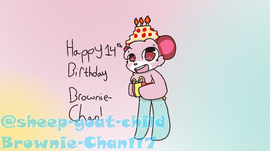 Brownie Clipart Happy Birthday - Birthday (1024x575), Png Download