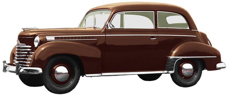 Opel, Olympia, Limousine, 2-door - Opel Olympia 1952 (796x340), Png Download