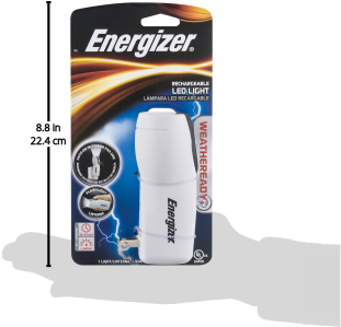 Energizer Weather Ready Rechargeable Led Flashlight (400x400), Png Download
