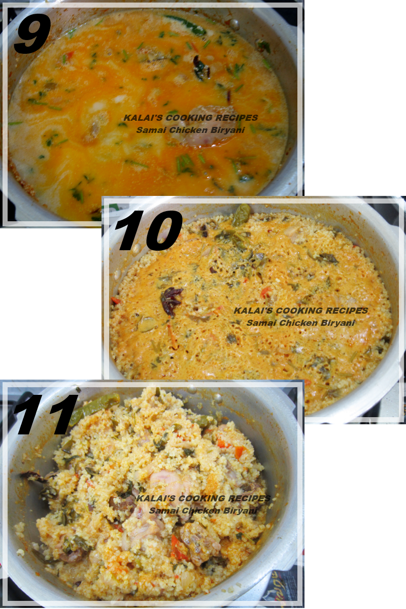 Little Millet Chicken Biryani - Panicum Sumatrense (800x1200), Png Download