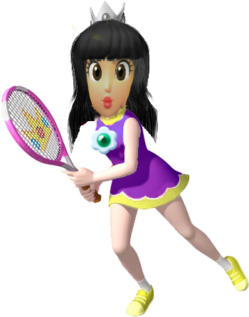 Warudeiji Tennis Gear - Mario Tennis Open (selects) For 3ds (464x479), Png Download