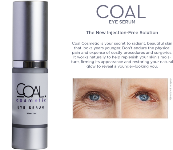 Coal Cosmetic Eye Serum Premium Under Eye Treatment - Vieva Derma - Advanced Age Defying Eye Cream-premium (640x640), Png Download