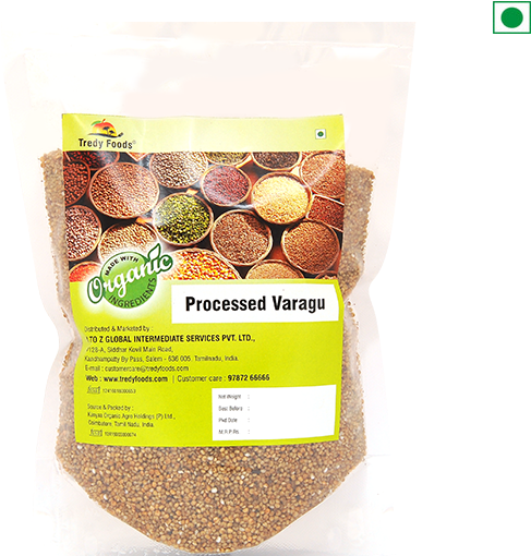 Processed Varagu - Millet (600x554), Png Download