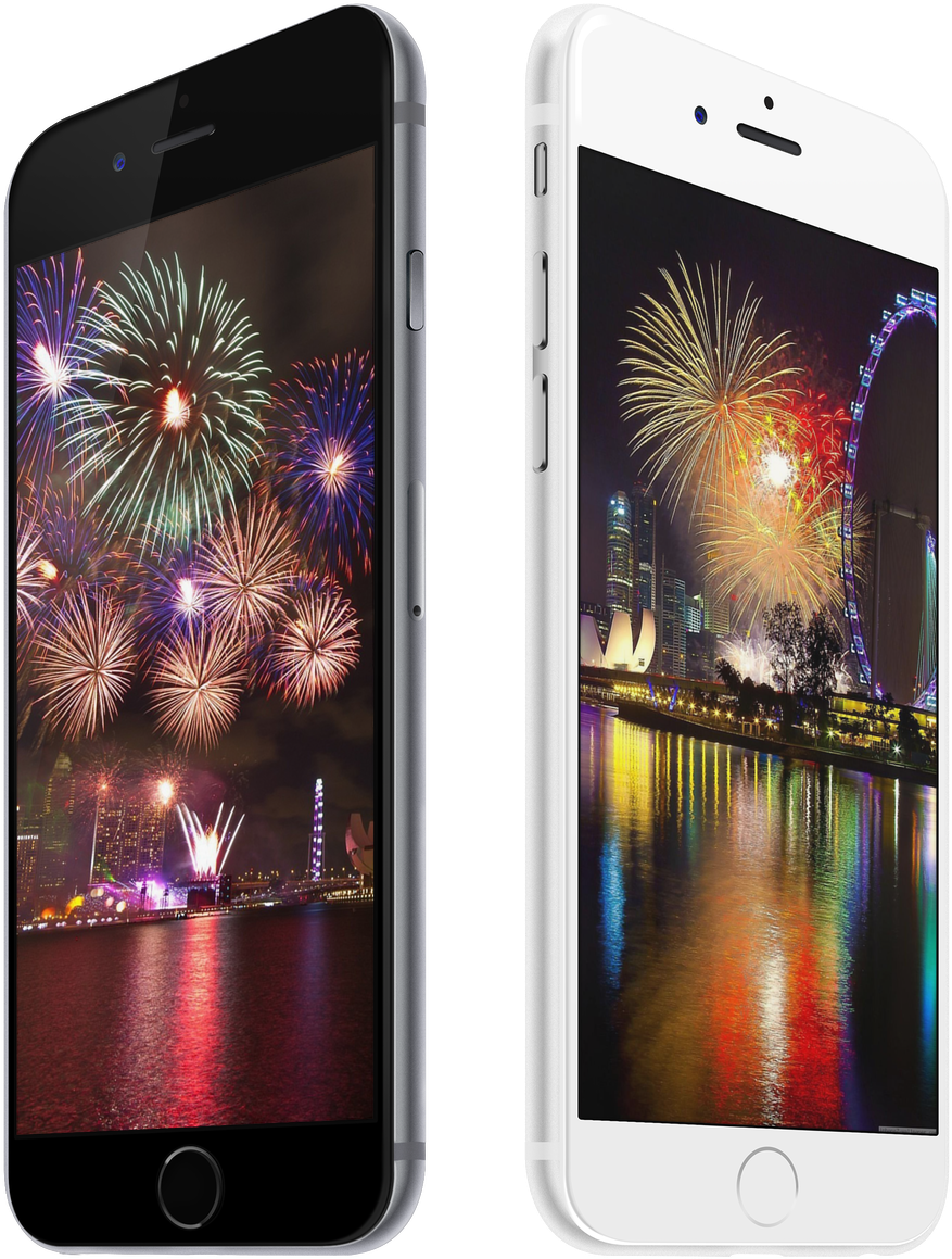 New Year Fireworks Wallpaper Locations - Fireworks (1920x1440), Png Download