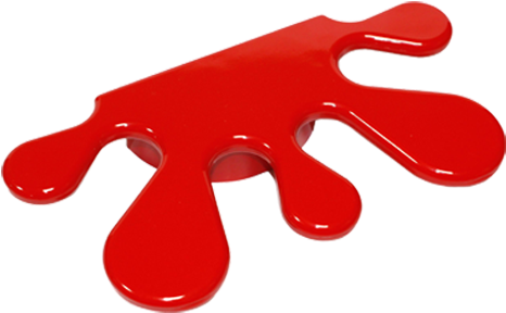 Kids Big Splash Handle In Red Color From Misr - Illustration (500x500), Png Download