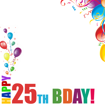 Happy 25th Birthday Png Photo - De Escalation Strategies (400x400), Png Download