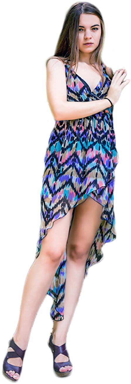 How To Romantic Photo Manipulation Editing With Girl - New Girl Png For Picsart (1194x1600), Png Download