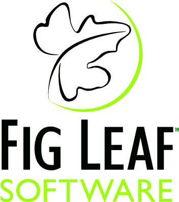 Report - Fig Leaf Software Logo (368x415), Png Download