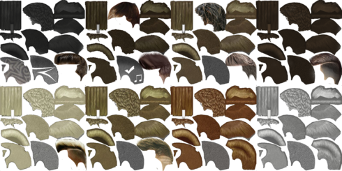 Png - Hair All Png Fts (490x245), Png Download