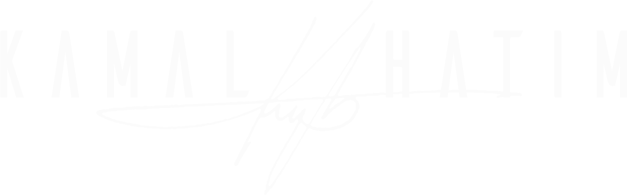 Kamal Hatim - Calligraphy (2153x965), Png Download