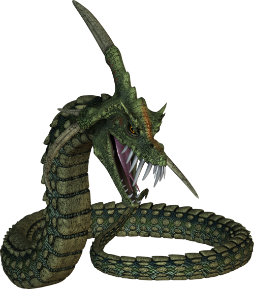 Related Photos - Halloween Horror Snake (500x570), Png Download