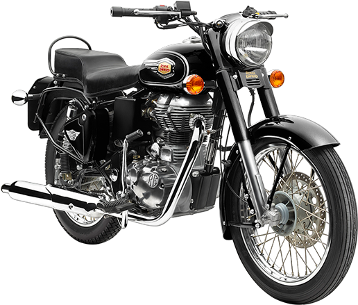 Royal Enfield Bullet 500 Efi - Honda Africa Twin Engine Guards (600x463), Png Download