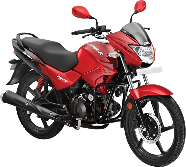 Hero Honda Glamour New Model (600x539), Png Download