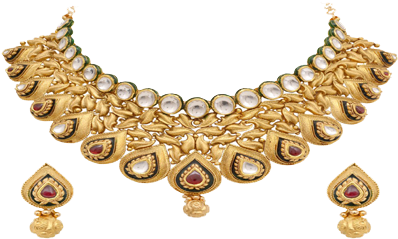 Bridal Jewellery - Ramesh Chandra Parekh Jewellers Designs (500x333), Png Download