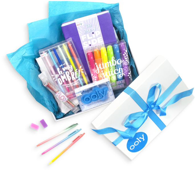 So Much Color Writing Gift Set For Teens - Pencil (800x800), Png Download