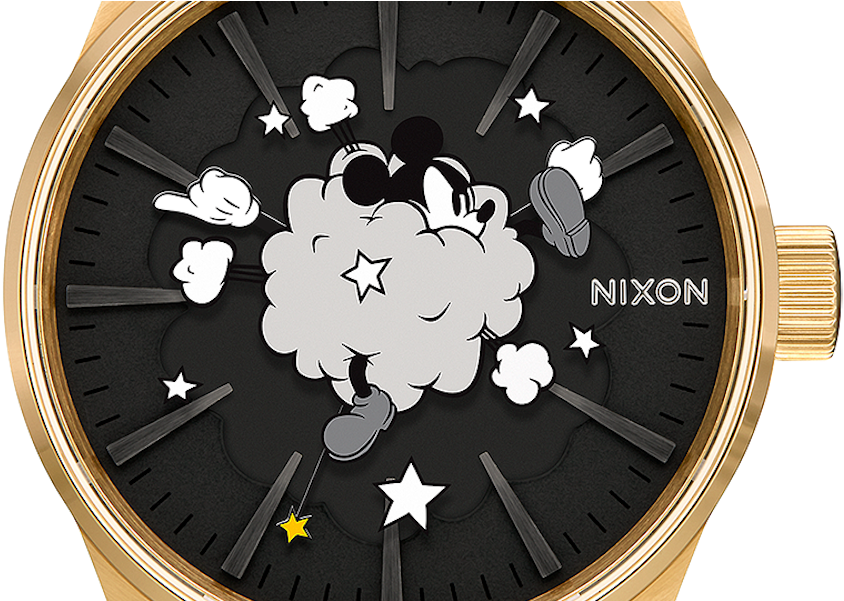 Nixon Mickey Mouse Watch (1000x600), Png Download