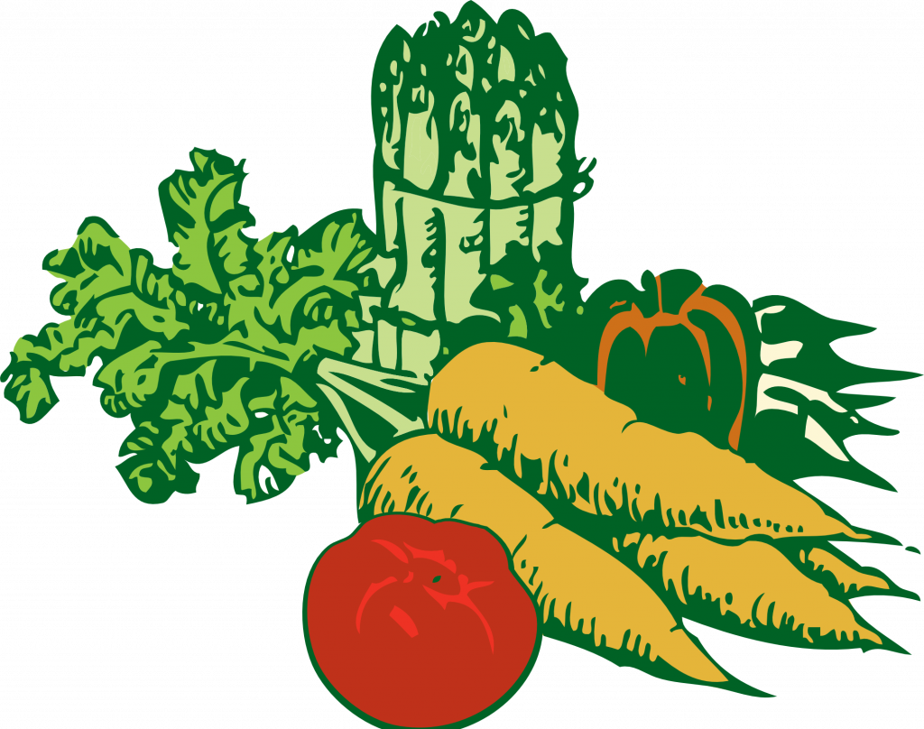 Vector Freeuse Stock Vegetable Pictures Clip Art Loubet - Vegetable Clipart (1024x808), Png Download
