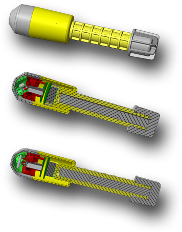 In Stock - Odeo Mk3 Led Marine Flare (375x490), Png Download