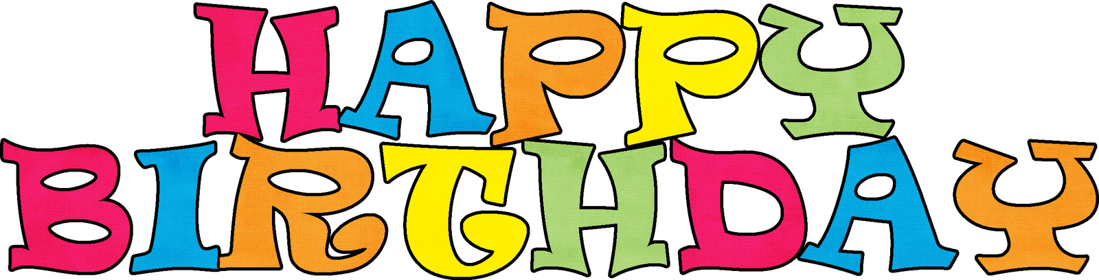 Birthday Png Hd Animated Transpa Images - Png Happy Birth Day Frame (1600x408), Png Download