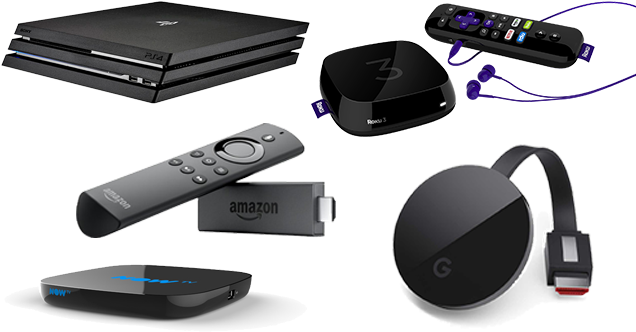 Streaming Devices (640x360), Png Download