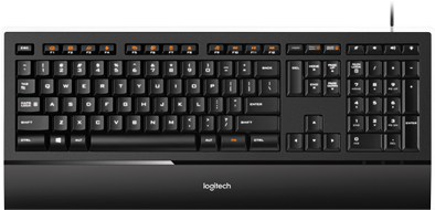 Illuminated Keyboard K740 Slim Design And Backlit Keys - Illuminated Keyboard K740 (393x393), Png Download